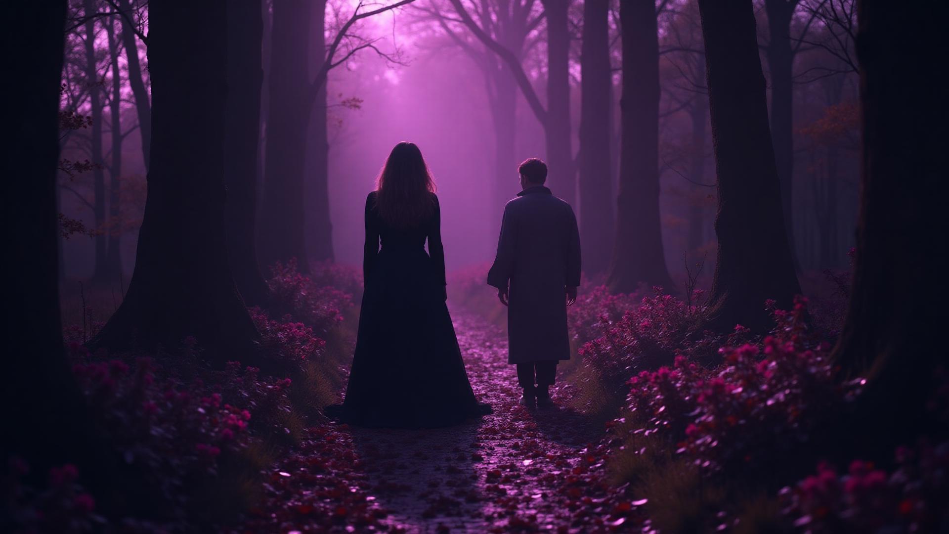 Gothic romance aesthetic